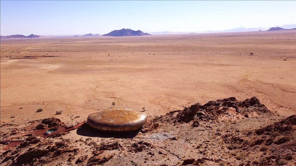 Nature’s whisper inspires architecture in the Namib