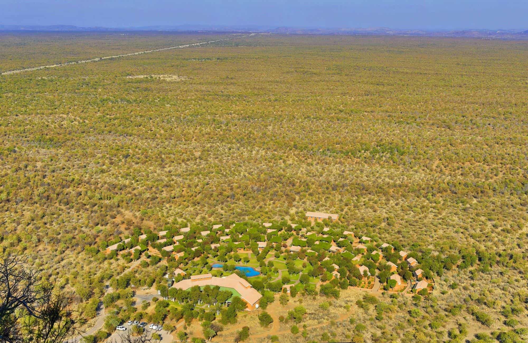 Damaraland aerial view
