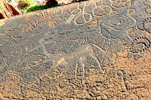 Twyfelfontein rock engravings, Namibia