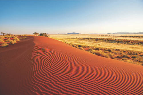 Sand dunes in the Namib, Namibia