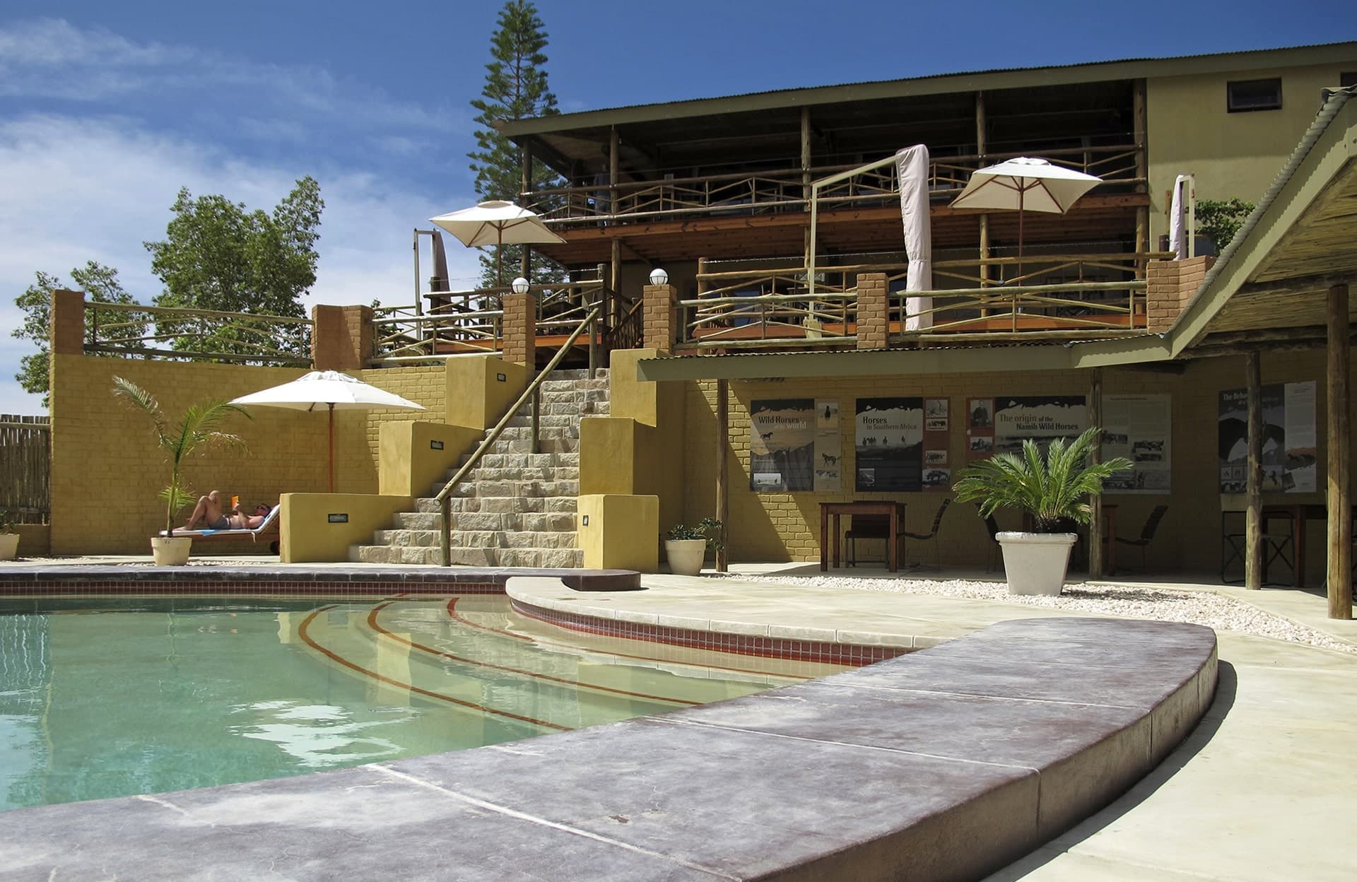 Klein-Aus Vista Desert Horse Inn, Lodge, Pool, Namibia
