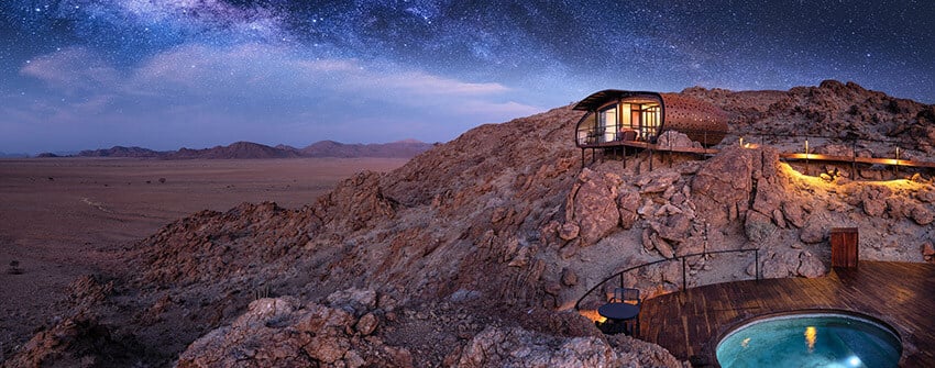 DesertWhisper, panoramic view, nightsky, Namibia web
