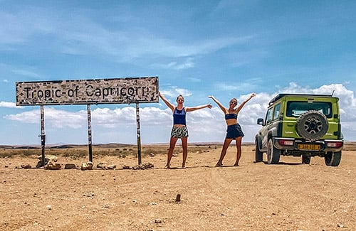 Tropic of Capricorn Namibia