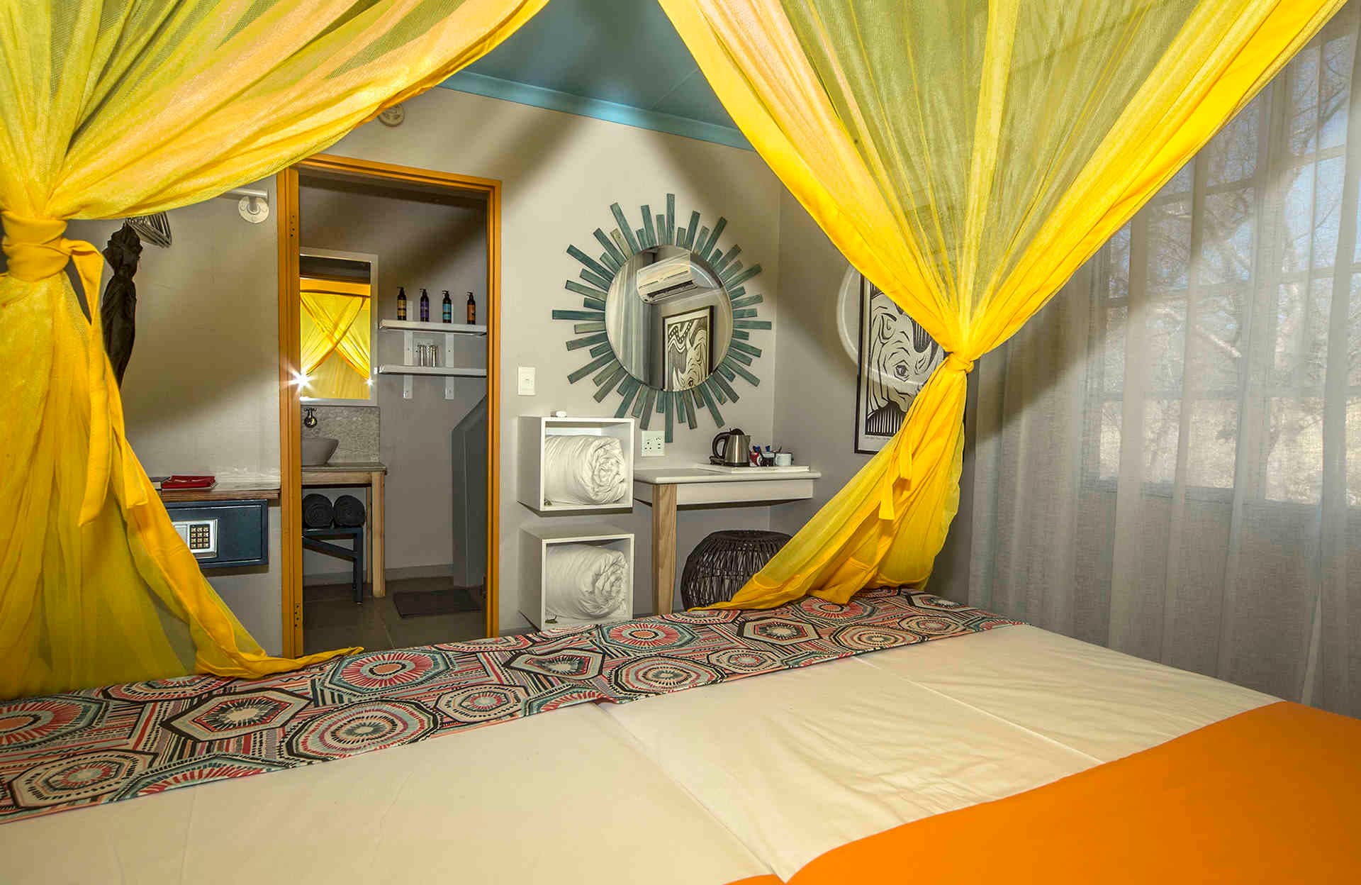Etosha Safari Camp room, Namibia