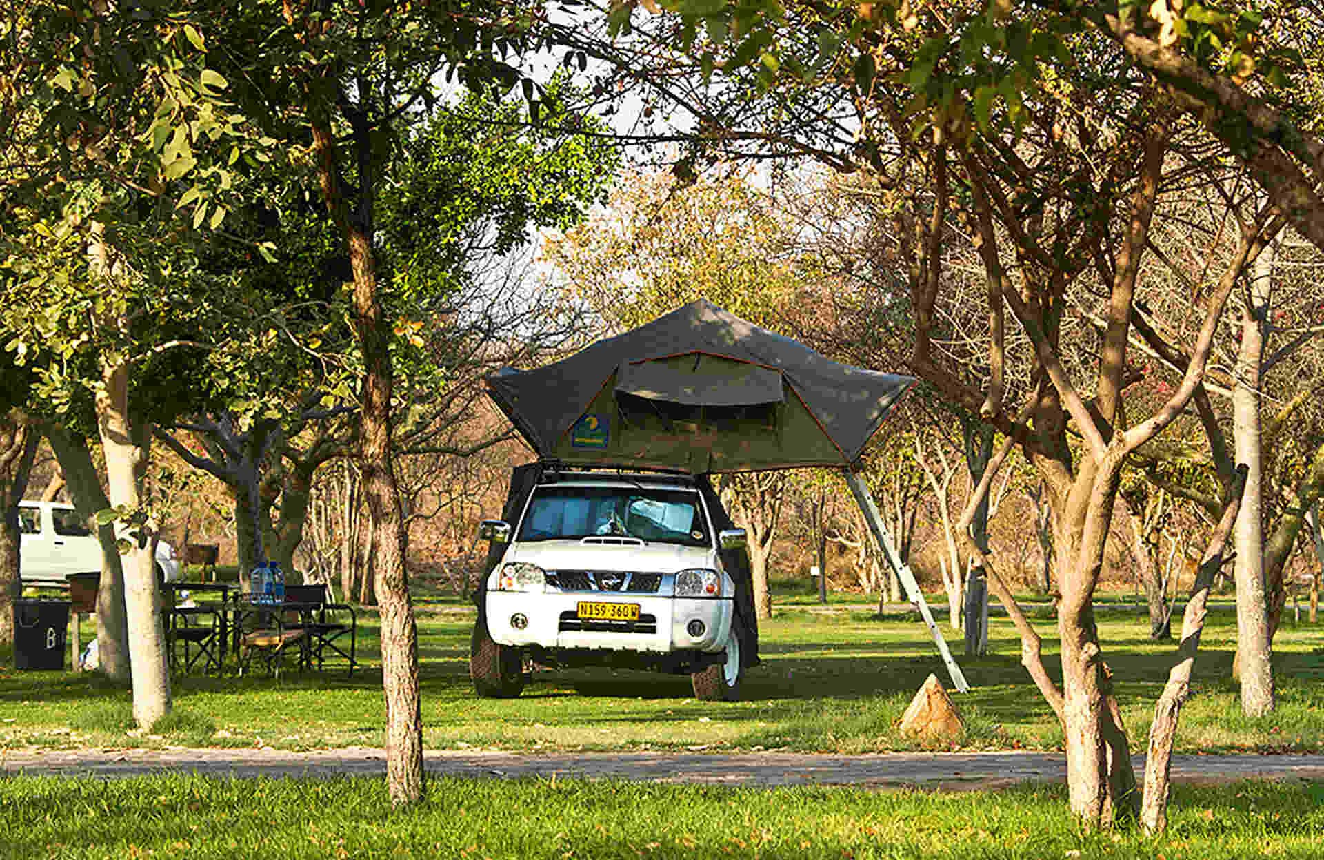 Etosha Safari Campsite, Camping in Namibia