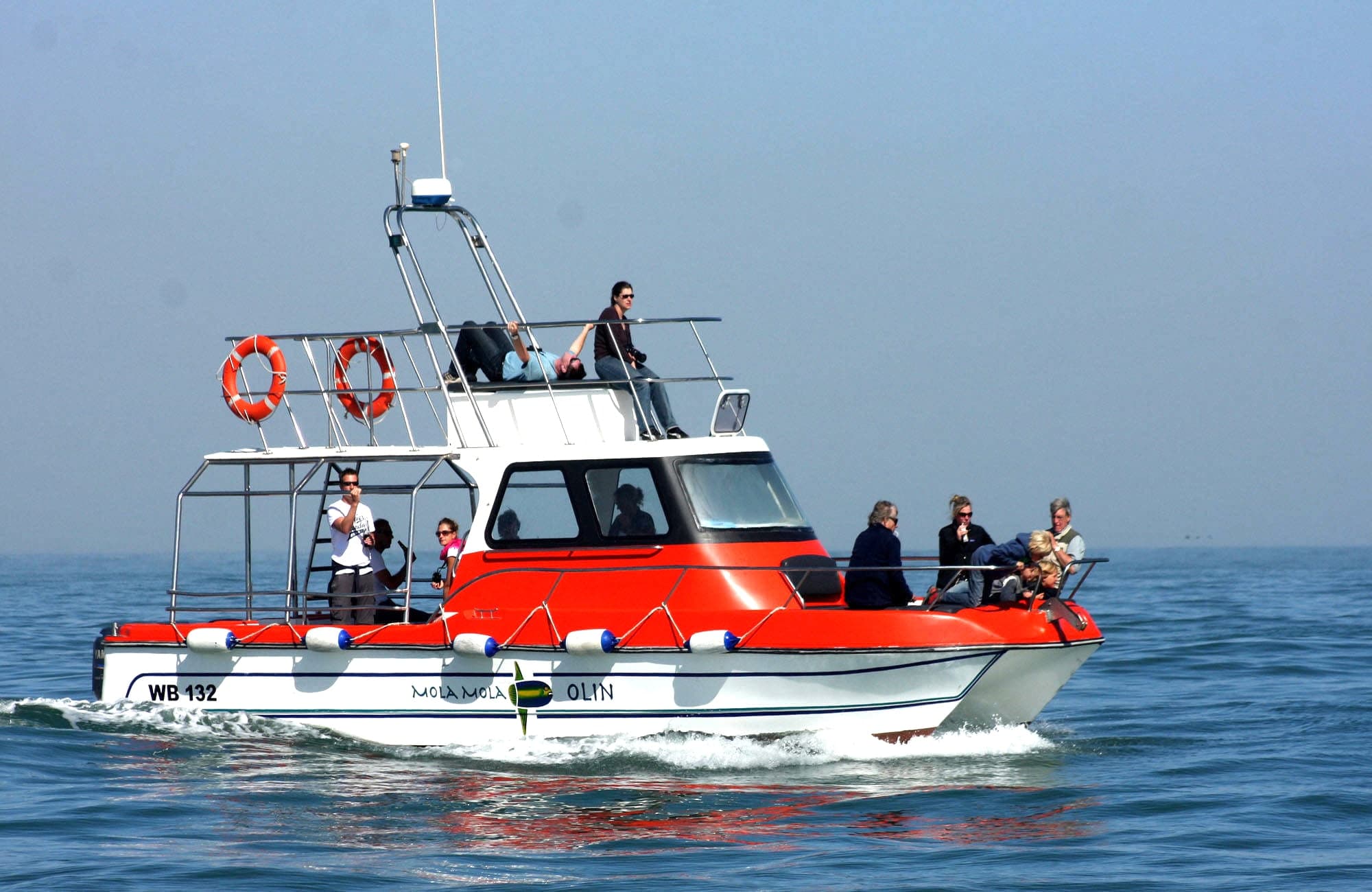 Boat ride, Atlantic Ocean,, Namibia