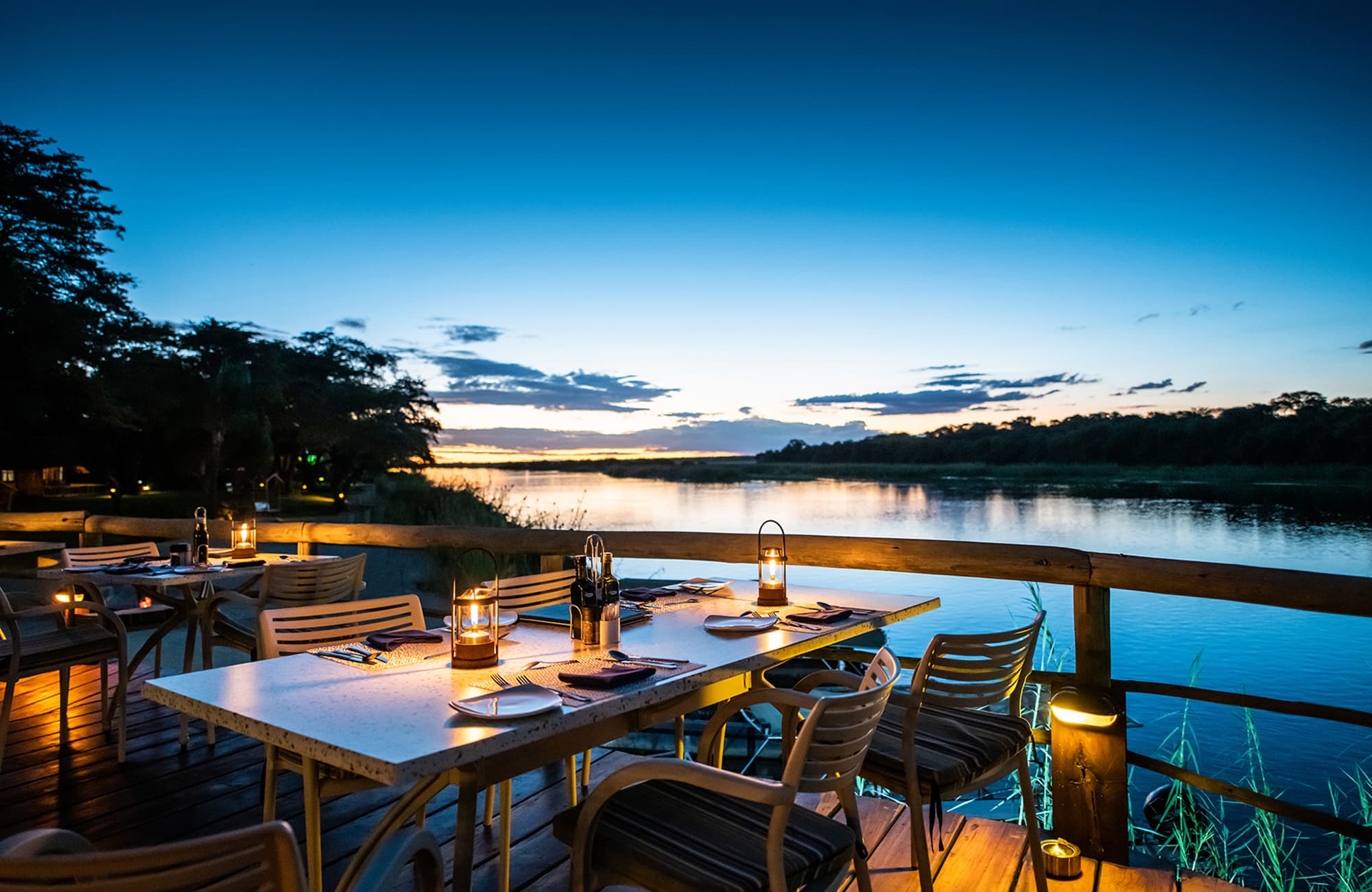 Sunset at Okavango River