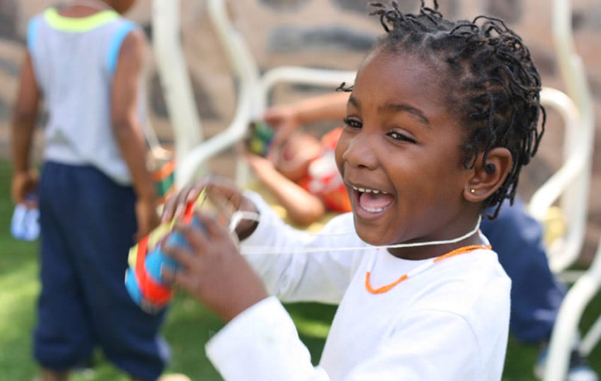 Happy child, Namibia