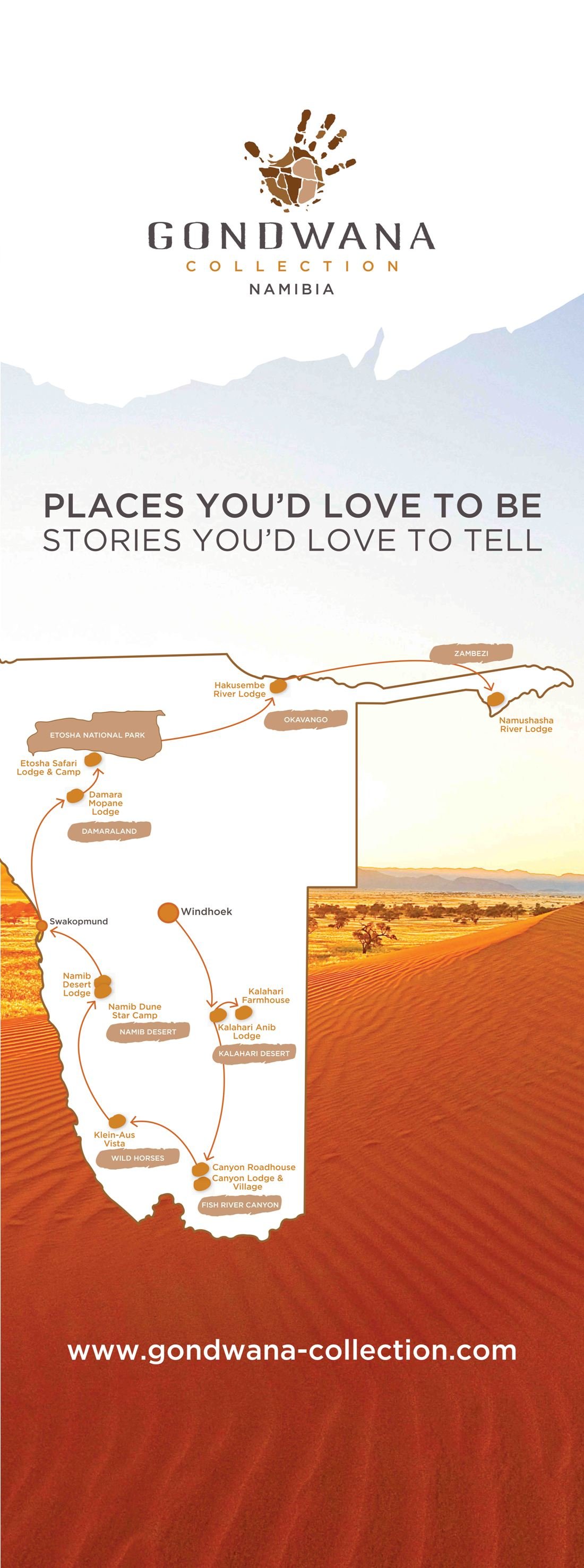 Can I travel Namibia with my sedan?