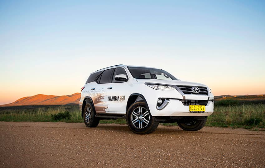 Voitures de location en Namibie
