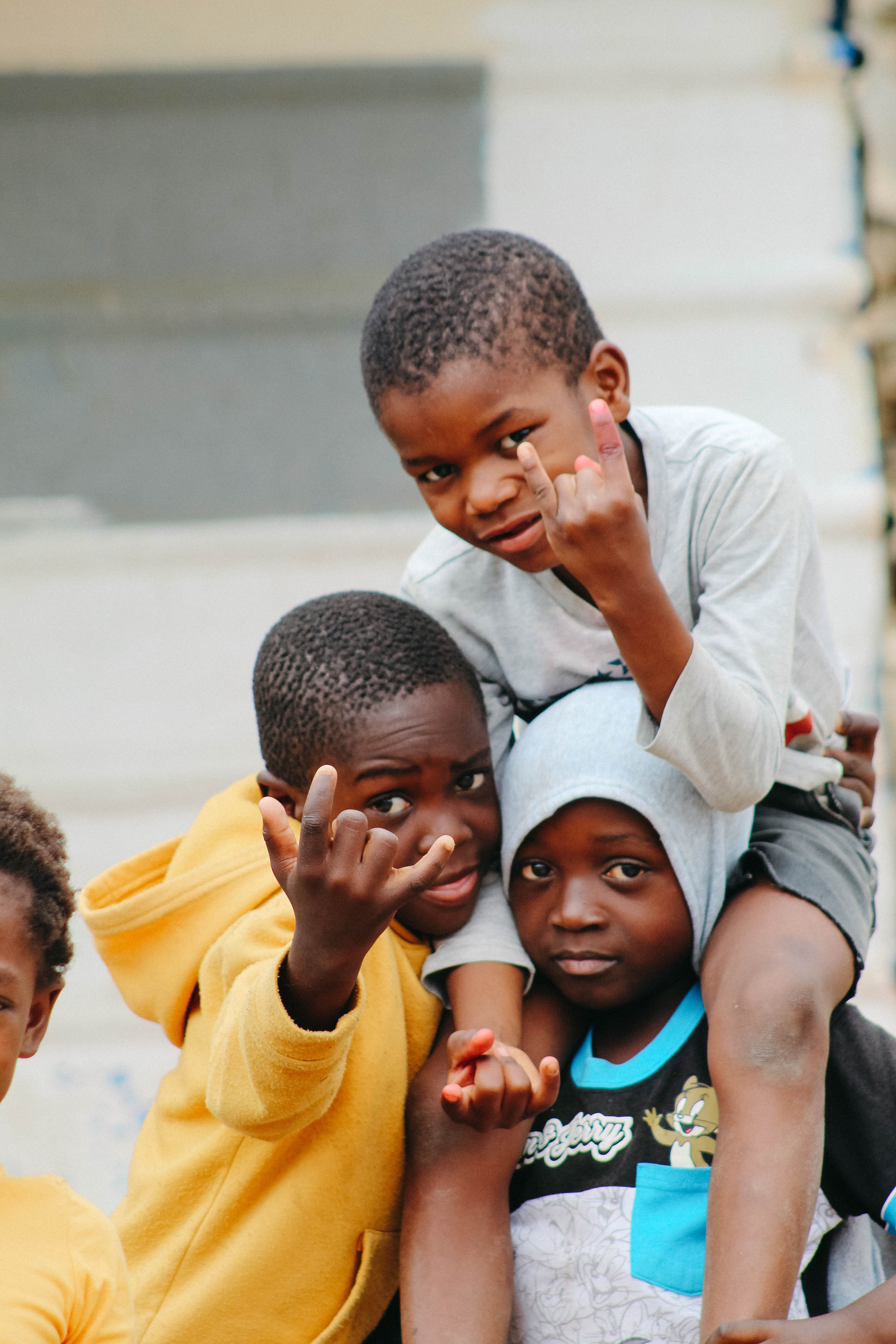 Children having fun