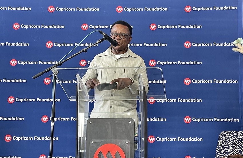 representative of Capricorn at 5 year celebration, Namibia