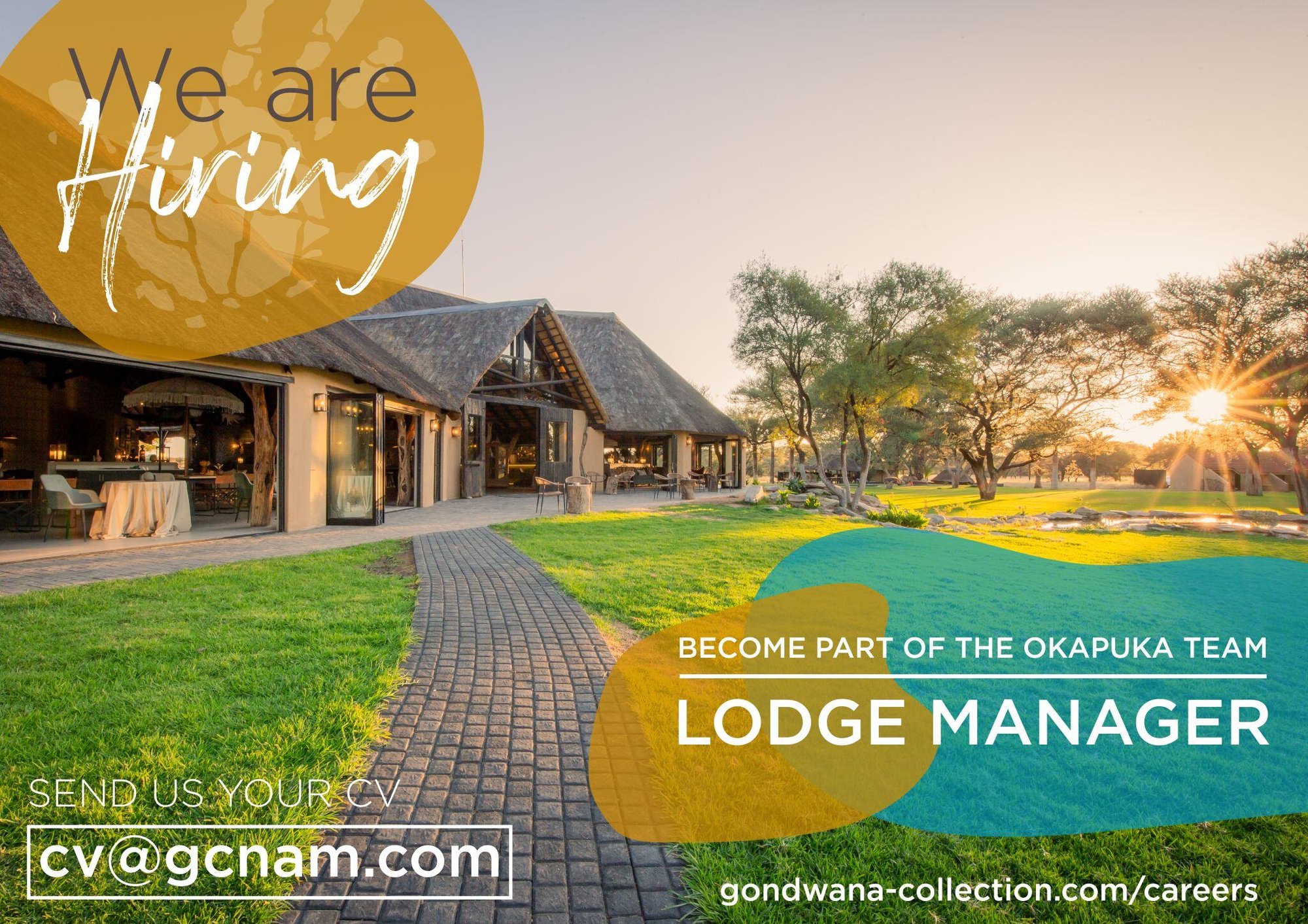 Vacancies at Gondwana Collection Namibia