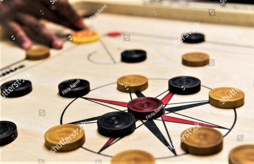 Do you remember playing carrom or finger board in Namibia?