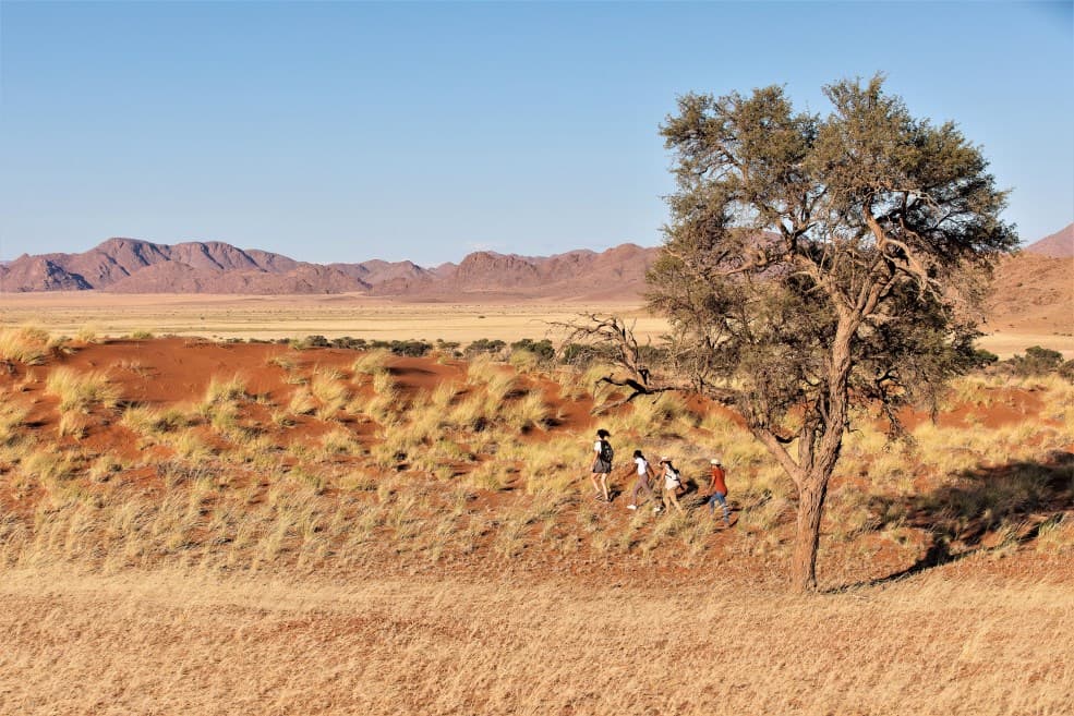 What are some benefits of travelling to Namibia?