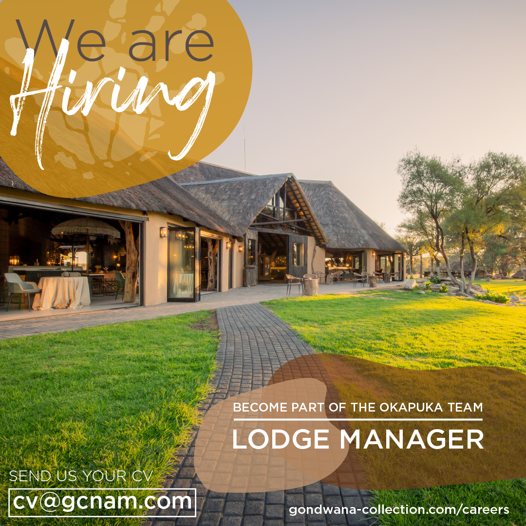 Vacancy at Okapuka Safari Lodge as a Lodge Manager