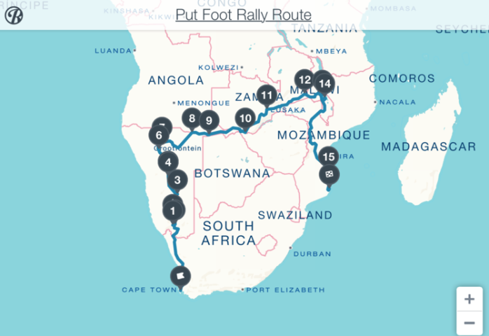 Put Foot Rally